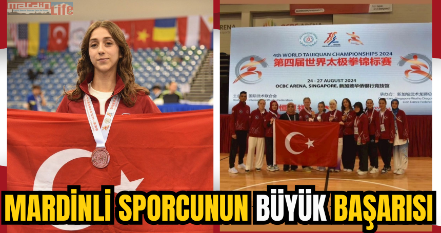 Mardinli sporcunun büyük başarısı