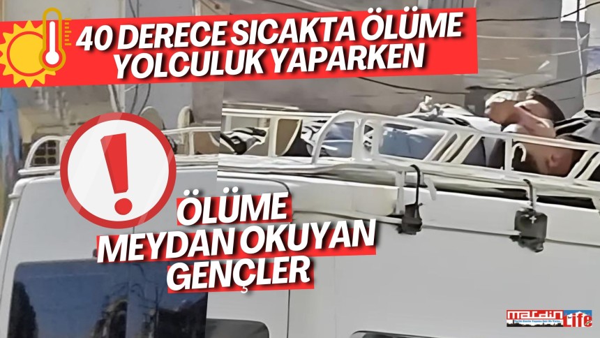 Ölüme meydan okuyan gençler!