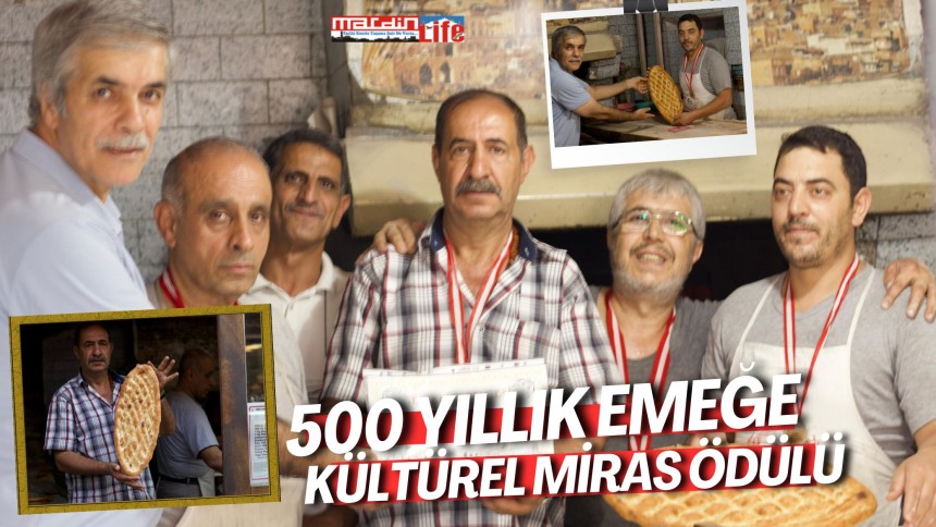 500 Yıllık Emeğe Kültürel Miras Ödülü