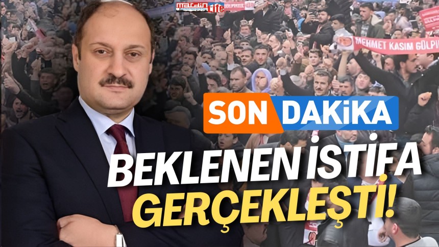 SON DAKİKA! Mehmet Kasım Gülpınar istifa etti!