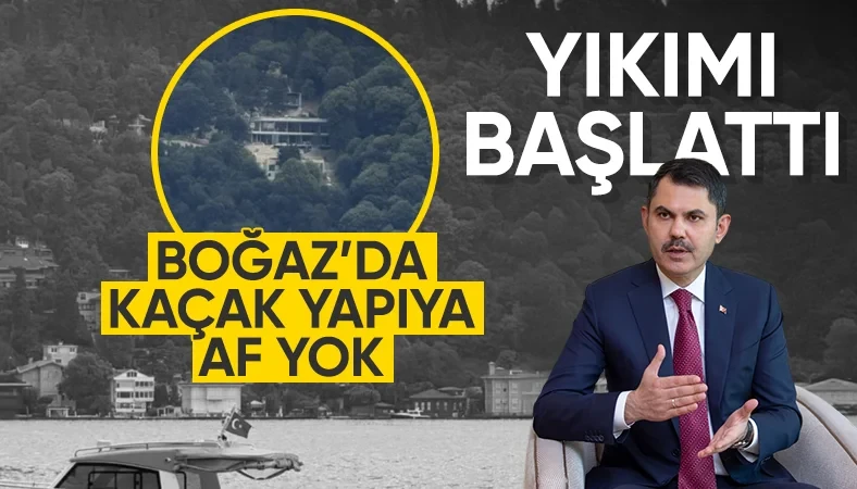 İstanbul'daki kaçak inşaata yıkım kararı