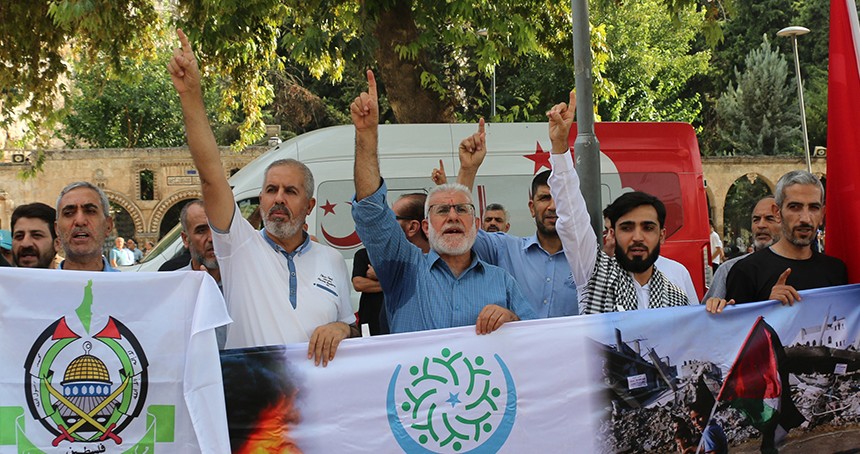 Şanlıurfa'dan Gazze'de yaşanan soykırıma tepki 