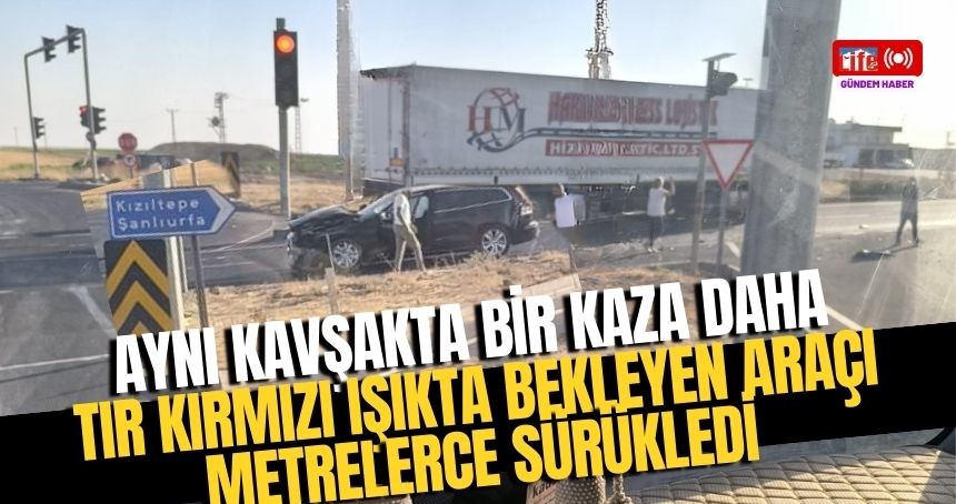 Aynı kavşakta bir kaza daha: 3 yaralı