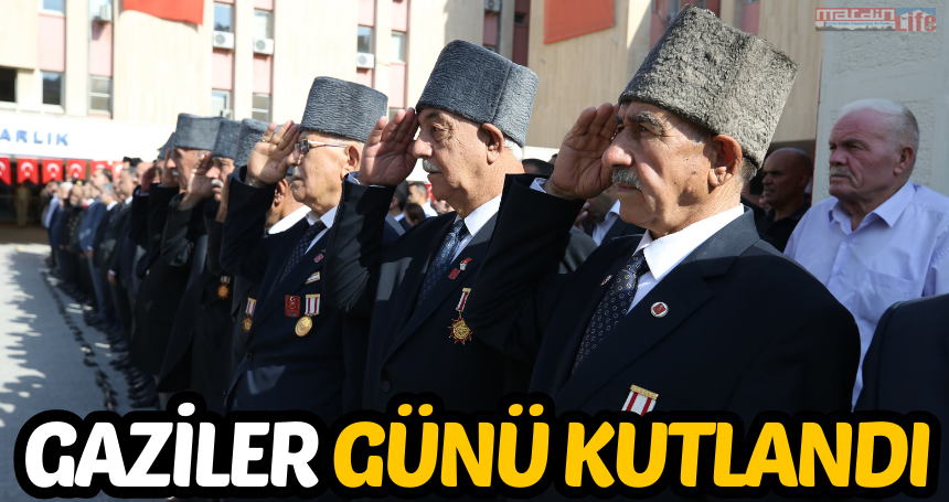 Mardin'de 19 Eylül Gaziler Günü kutlandı