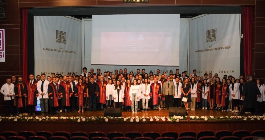 Mardin'de Beyaz Önlük Giyme Töreni düzenlendi