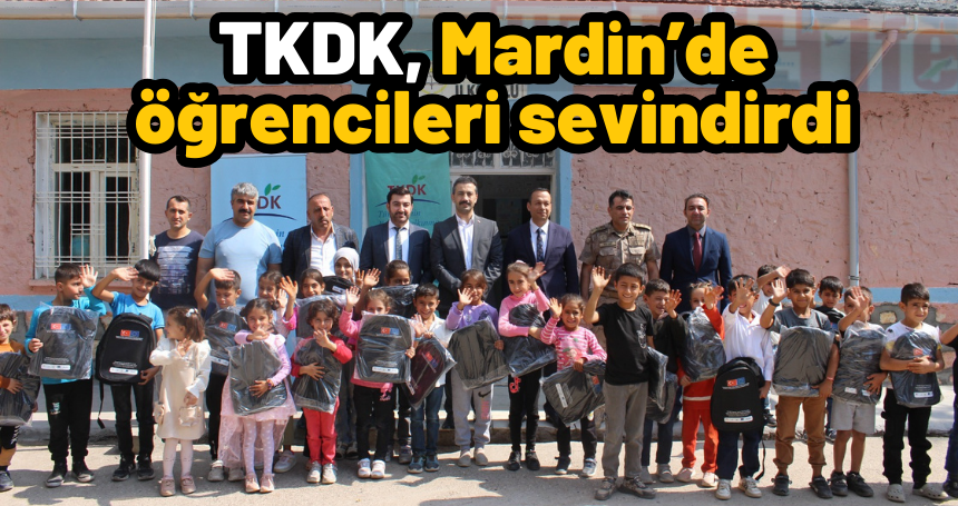 TKDK, Mardin’de öğrencileri sevindirdi