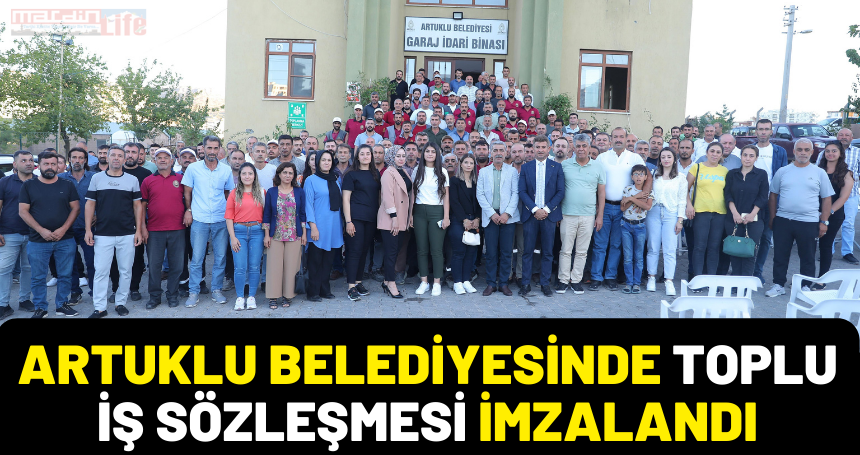 Artuklu Belediyesinde Toplu İş Sözleşmesi İmzalandı