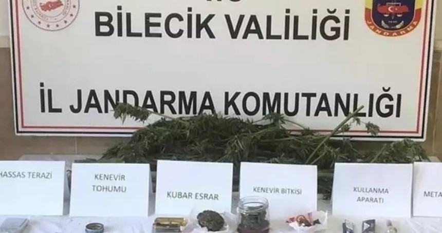 Bilecik'te uyuşturucu operasyonu: 1 gözaltı