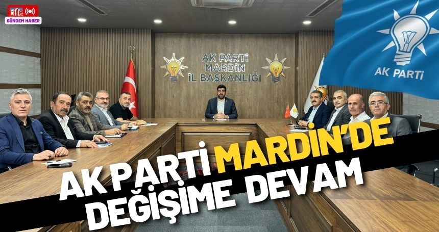 Mardin AK Parti'de kadın kolları başkanı ve iki ilçe başkanı görevden alındı iddiası