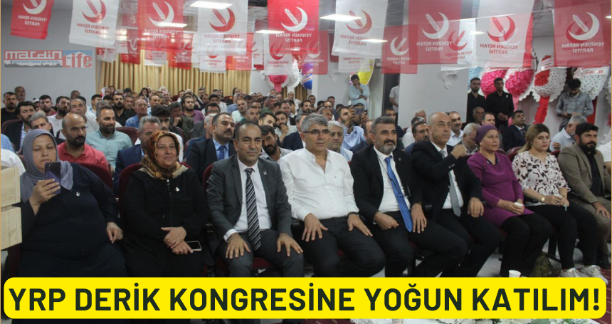 YRP Derik kongresine yoğun katılım!