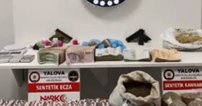 Yalova'da uyuşturucu operasyonu: 29 gözaltı