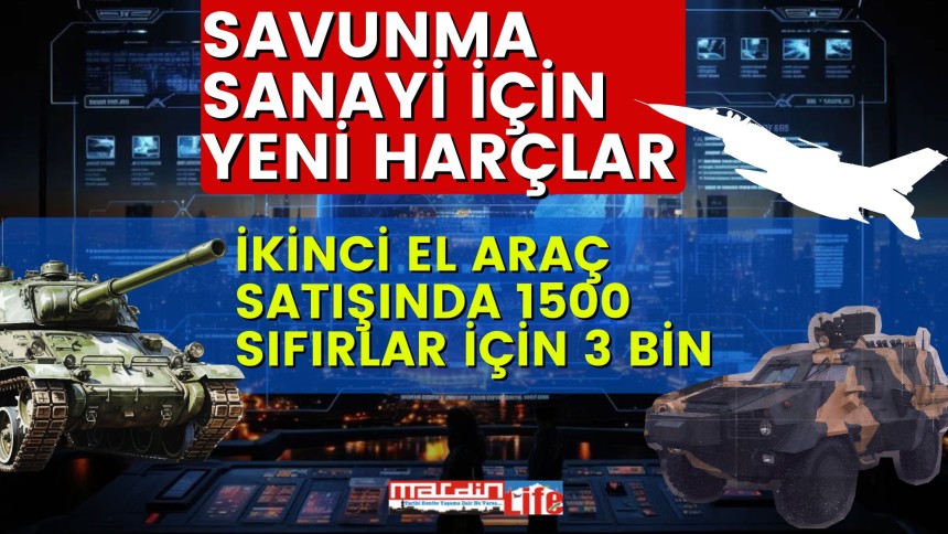 Savunma sanayiine ilişkin düzenleme Meclis'te