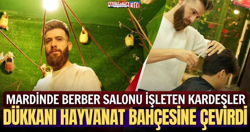 Kuaför Salonunu, Hayvanat Bahçesine çevirdiler!