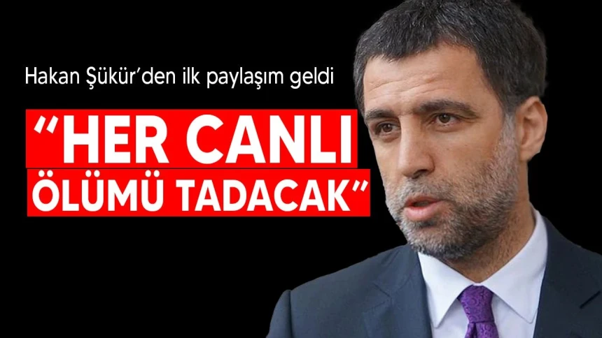 Hakan Şükür'den ilk sosyal medya paylaşımı ? hakan şükür ne paylaştı