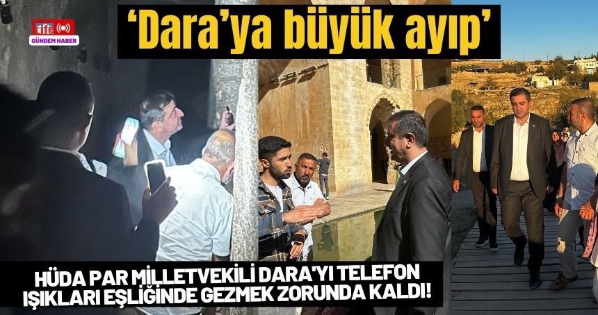 HÜDA PAR Milletvekiline Dara'da Elektrik Şoku