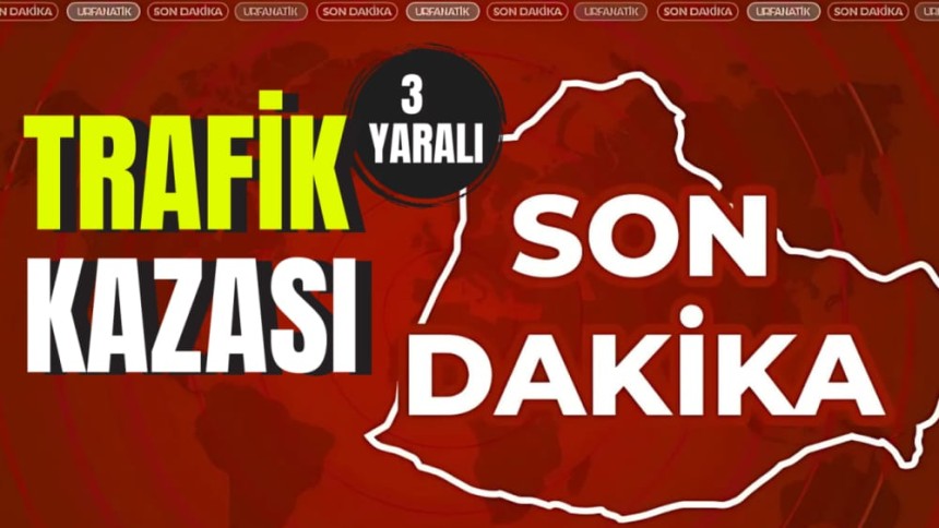 Kızıltepe'de Trafik Kazası: Üç Kişi Yaralandı