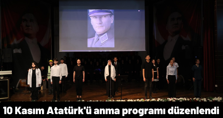 Mardin'de 10 Kasım Atatürk'ü anma programı düzenlendi