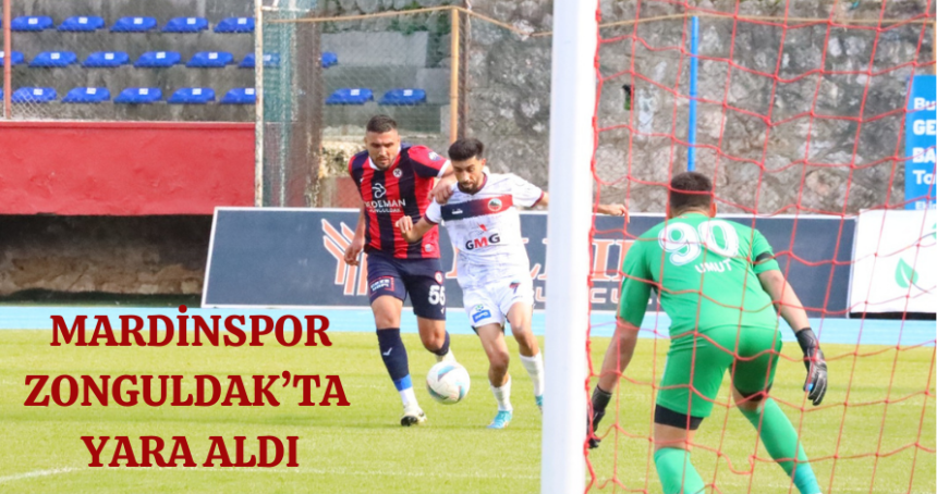 Mardinspor, Zonguldak'ta yara aldı