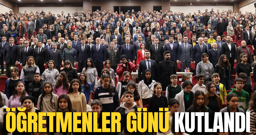 Mardin'de "24 Kasım Öğretmenler Günü" Kutlandı