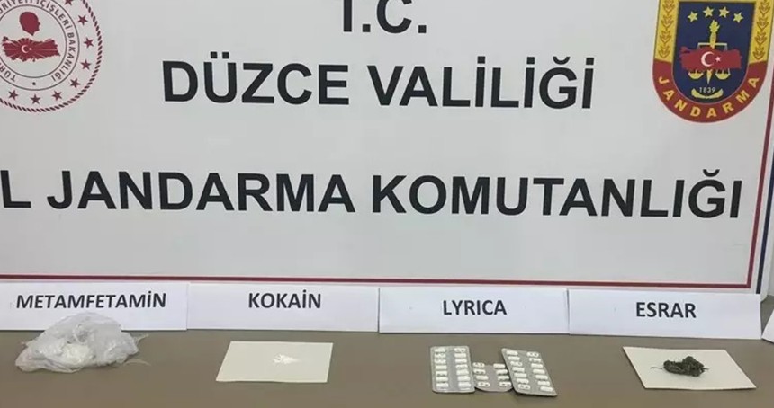 Düzce'de uyuşturucu operasyonu 