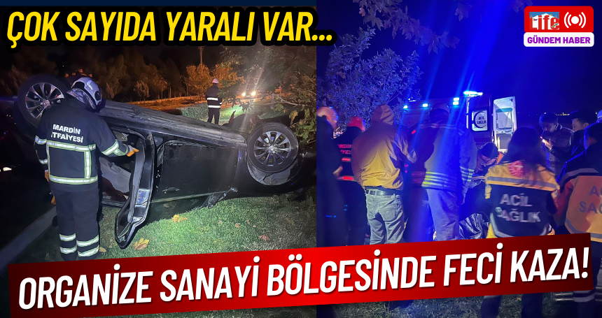 Organize sanayi bölgesinde feci kaza! Çok sayıda yaralı var...