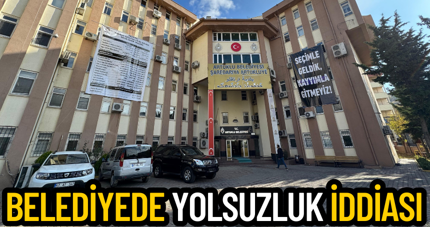 Belediyede Yolsuzluk İddiası: İmar Müdürü Açığa Alındı