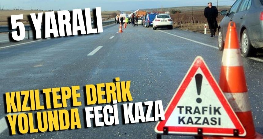 İpekyolu'nda feci kaza: 5 yaralı