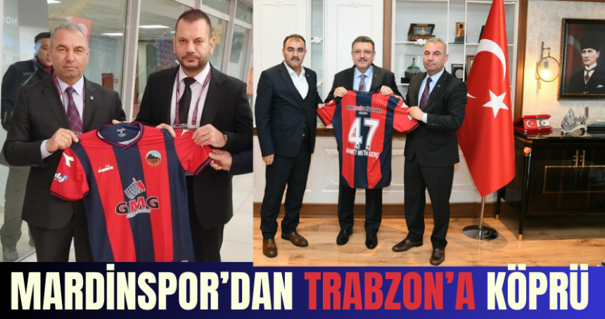 Trabzonspor Başkanı Doğan’a Mardinspor forması