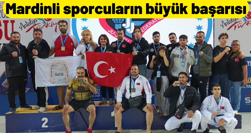 Mardinli sporcuların büyük başarısı