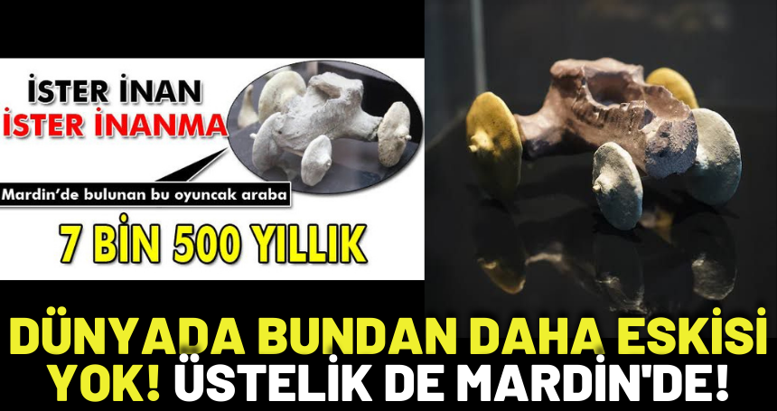 Dünyada bundan daha eskisi yok! Üstelik de Mardin'de!