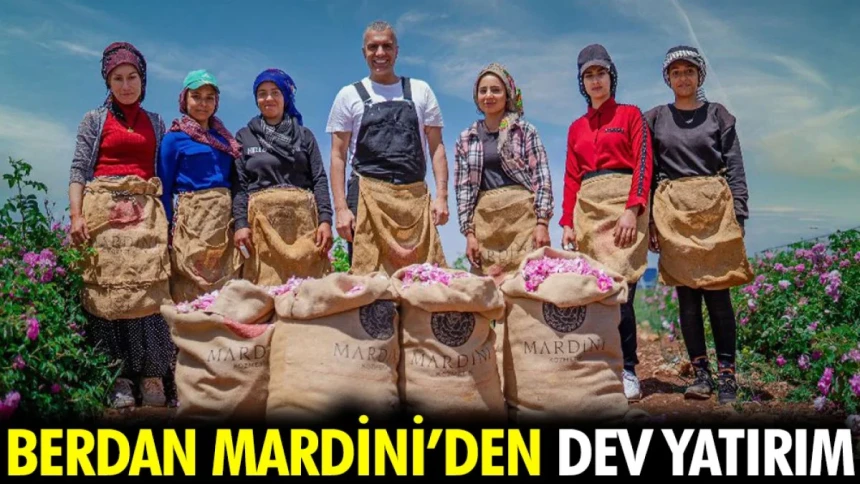 Berdan Mardini'nin gül başarısı: Kadınlarla kozmetik dünyasına adım attı