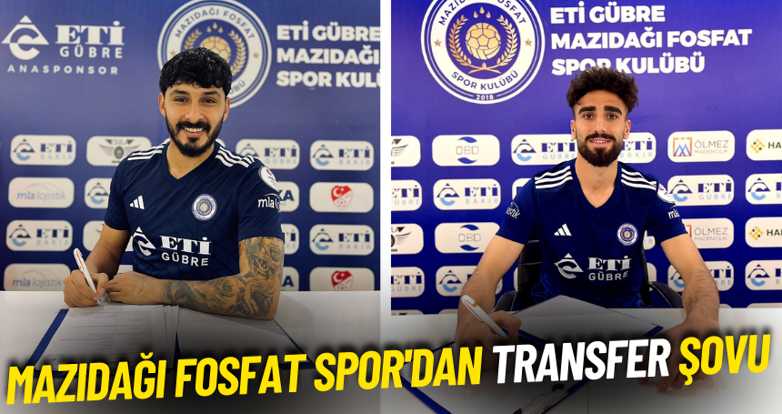 Mazıdağı Fosfat Spor'dan transfer şovu