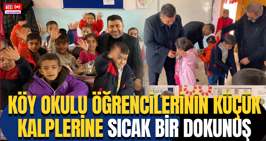 Köy Okulu Öğrencilerinin Küçük Kalplerine Sıcak Bir Dokunuş