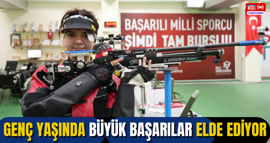 Genç yaşında büyük başarılar elde ediyor