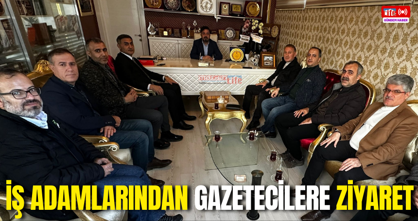 İş adamlarından Gazetecilere 10 Ocak Ziyareti