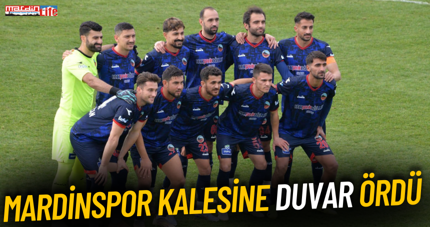 Mardinspor kalesine duvar ördü