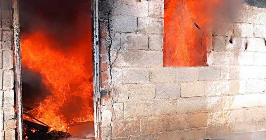 Şanlıurfa’da evde çıkan yangın söndürüldü