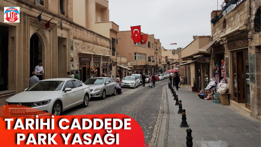 Mardin 1. Cadde'de Park Yasağı Başlıyor