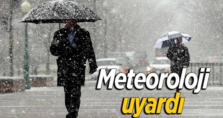 Meteoroloji'den yağış uyarısı