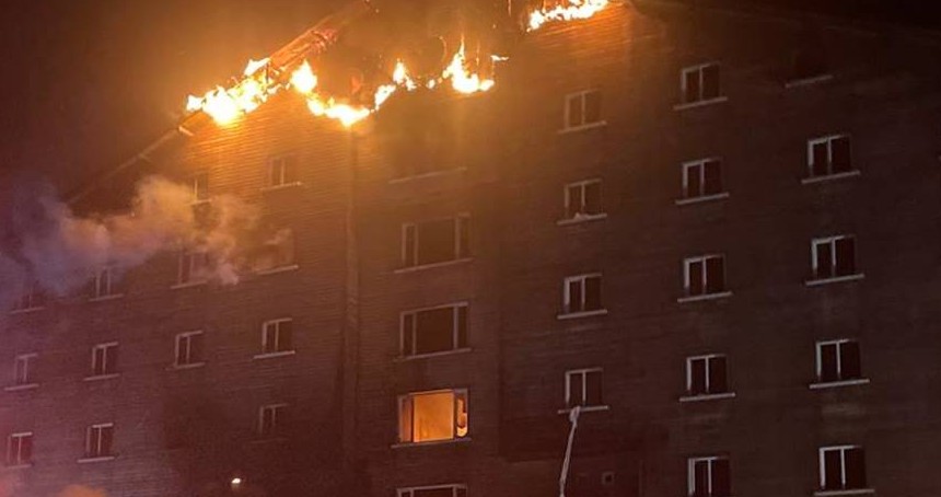 Bolu'daki otel yangınında ölü sayısı 76'ya yükseldi