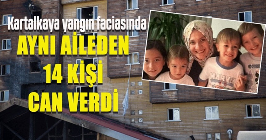 Yangın faciasında aynı aileden 14 kişi can verdi