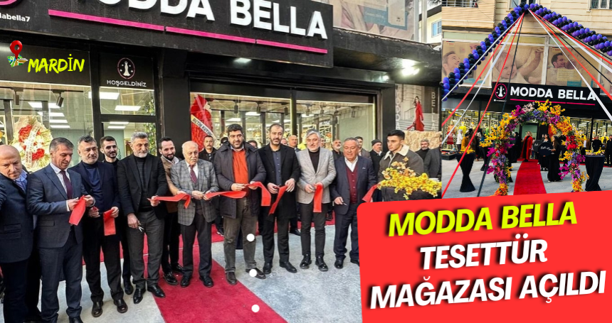 Modda Bella Tesettür Mağazası Hizmete Açıldı