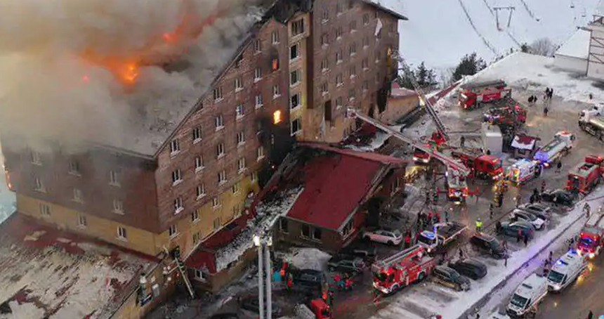 Kartalkaya'daki otel yangınında tutuklu sayısı 15'e yükseldi