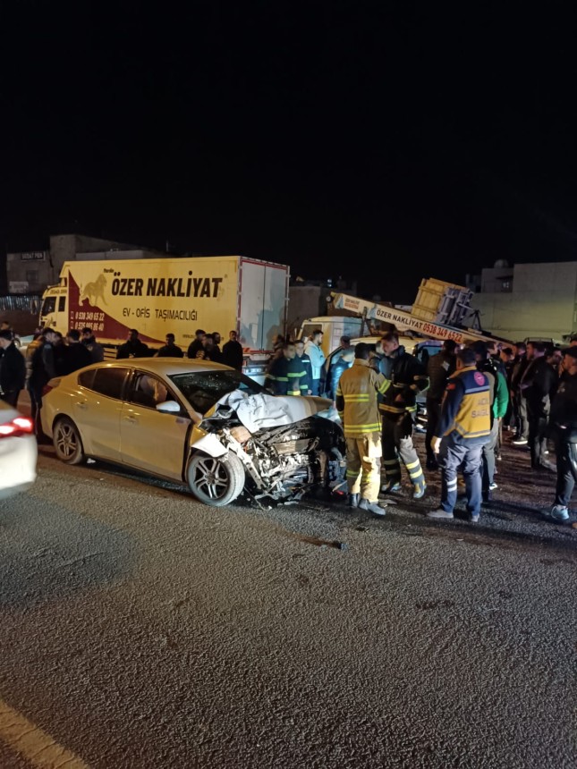 Mardin'de kaza! 3 yaralı var