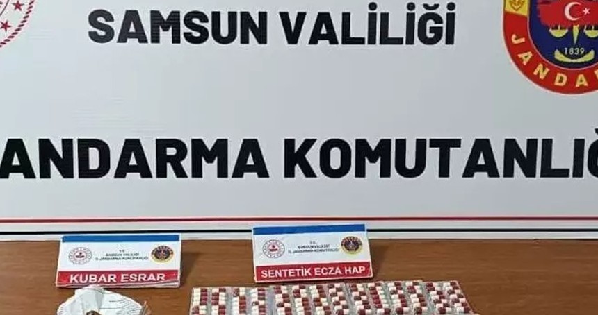 Samsun'da uyuşturucu operasyonu: 1 gözaltı