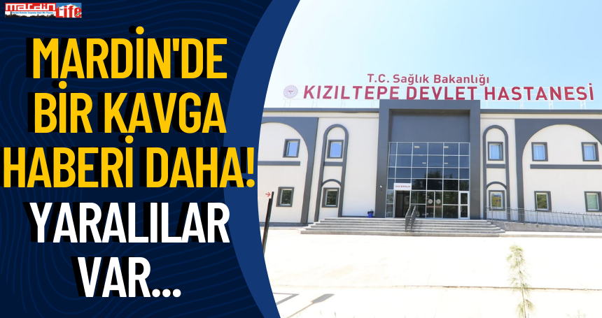 Mardin'de bir kavga haberi daha! Yaralılar var...