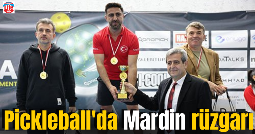 Pickleball'da Mardin rüzgarı