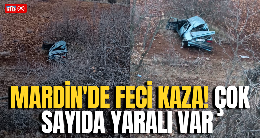 Mardin'de feci kaza! Çok sayıda yaralı var