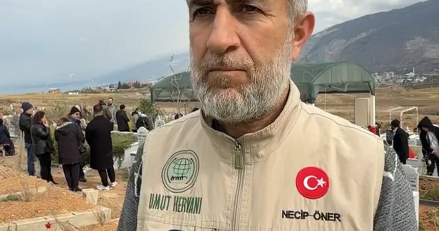 Umut Kervanı Hatay Dernek Başkanı Önen: Deprem konutlarının daha hızlı şekilde bitirilmesi gerekir