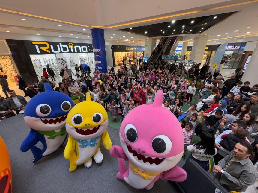 Mardian Mall’da 'Baby Shark' eğlencesi